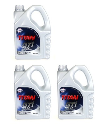 Motoröl Fuchs Titan GT1 Pro C-3 5W-30 12Liter MB-FREIGABE 229.51