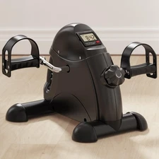 Under Desk Bike Pedal Exerciser for Arm/Leg Exercise, Mini Exercise Bike Adju...