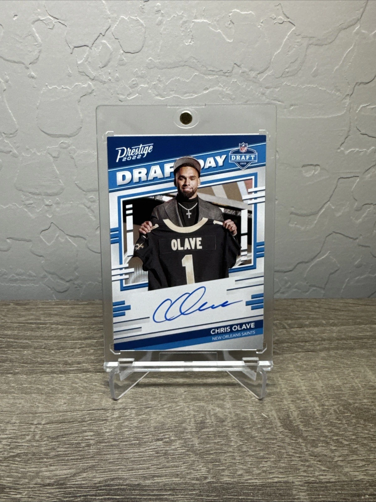 Chris Olave Panini Prestige Draft Day Signatures #DDSCO Base
