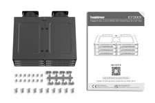 Icy Dock ToughArmor 6-Bay 2.5" U.2/U.3 NVMe SSD PCIe 4.0 Mobile Rack Enclosure