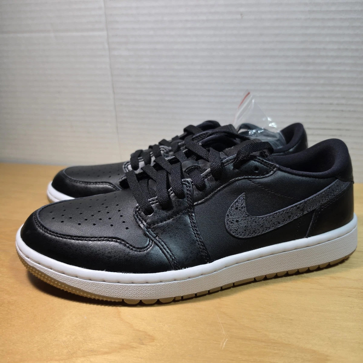 Las mejores ofertas en Jordan 1 Golf Low Black Gum | eBay