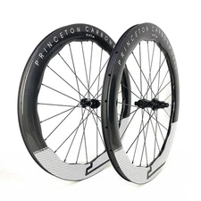 700C 6560 Road Bicycle Disc Brake Wheelset Carbon Fiber Bike Wave Wheel Tubeless