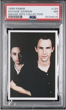 1999 PANINI SMASH HITS COLLECTION #120 SAVAGE GARDEN PSA 7 POP 1 90s MTV TRL