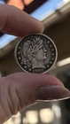 1900 Barber Quarter 25C Silver S mark  Circulated Coin
