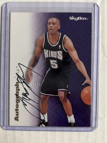 1996 Skybox Tyus Edney Auto Kings UCLA  Autographics