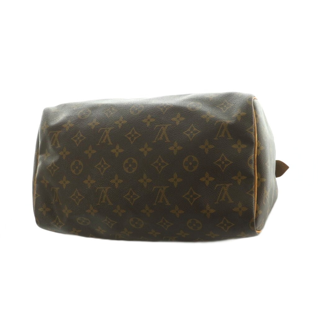 LOUIS VUITTON Speedy 30 M41108 Handbag Boston bag Monogram Brown Women's Auth thumbnail 4