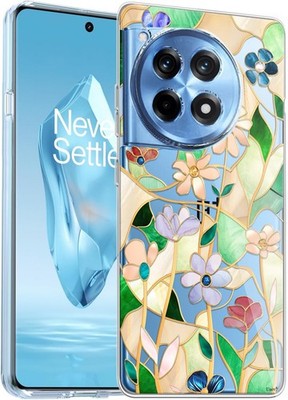 Case Designed for OnePlus 12R 5G, Crystal Clear Shockproof Slim Protective Back