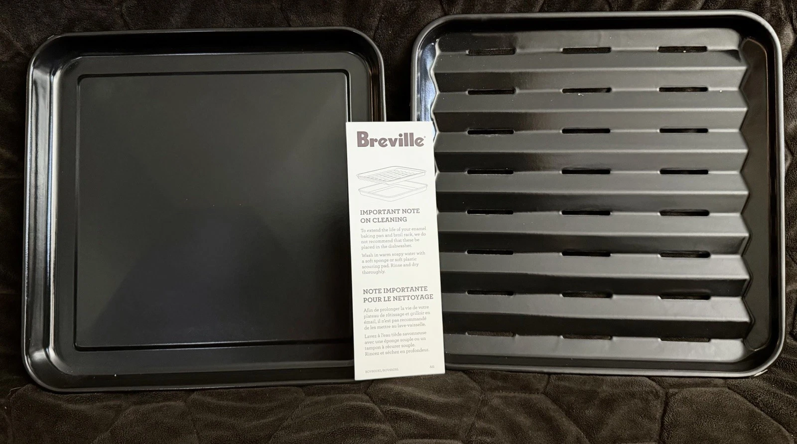 Breville Smart Oven BOV650XL BOV800XL Broiling Rack & Baking Pan Original NEW