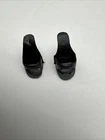 Vintage Barbie Clothes - Vintage Barbie Black Japan Open Toe Shoes