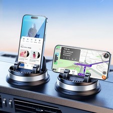 Dash Cell Phone Car Mount Multifunctional Car Dashboard Mobile Phone Holder 360