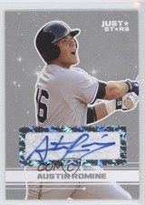2008 Just Minors Just Stars Silver Edition Auto 1/10 Austin Romine #71 Auto 0a1