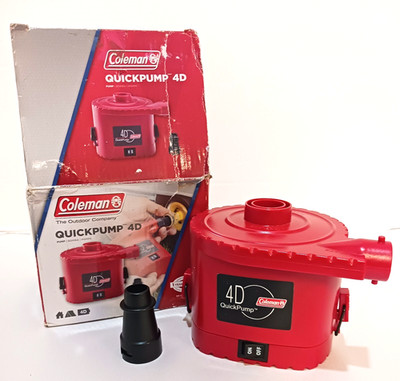 Coleman 4D QuickPump Battery Operated Pump For Airbeds | eBay