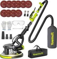 Drywall Sander, W Popcorn Ceiling Removal Tool, Automatic Drywall Sander