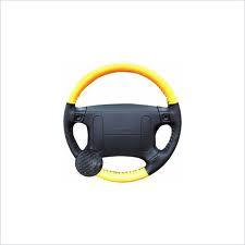 Cadillac Perforated Custom 1 or 2 Color Leather Steering Wheel Cover Eurotone - Picture 2 of 12