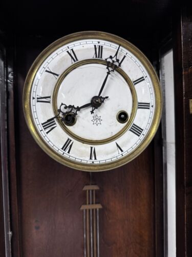 Rare Junghans Wall Clock-Made By Erhard Junghand Schramberg Between 1866-1870 - Picture 8 of 9