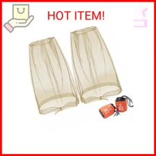 Benvo Mosquito Head Net Mesh, Face Neck Fly Netting Hood from Bugs Gnats Noseeum
