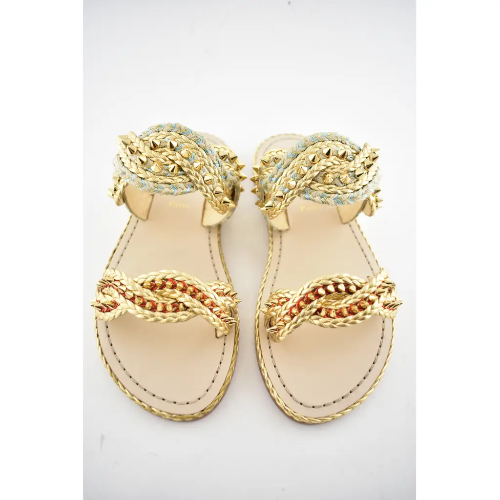 Christian Louboutin スパイク付きパンプス 39 ゴールド Women's Christian Louboutin スパイク付きパンプス 39 ゴールド Women's