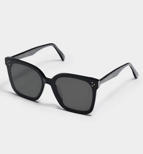 Gentle Monster Her 01 Sunglasses Large Square Black Frame Unisex With box Aus - Picture 3 of 5