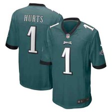 Jalen Hurts Philadelphia Eagles Nike Game Player Jersey Men's NFL 2024 #1 New