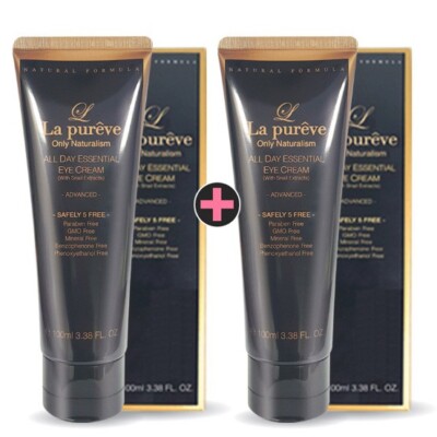 All Day Essential Eye Cream Snail Extracts 100ml  2EA Eye Treatment Snail Cream