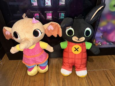 Fisher Price CBeebies Bing Hase und Sula sprechende Stofftiere