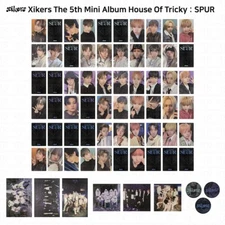 Xikers The 5th Mini Album House Of Tricky: SPUR Official Photocard Postcard KPOP