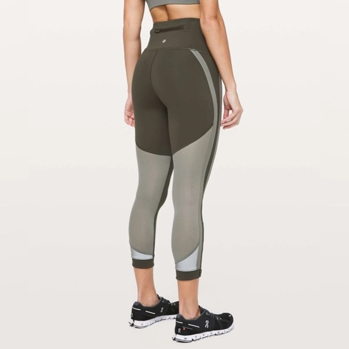 Dark grey lululemon leggings cheap
