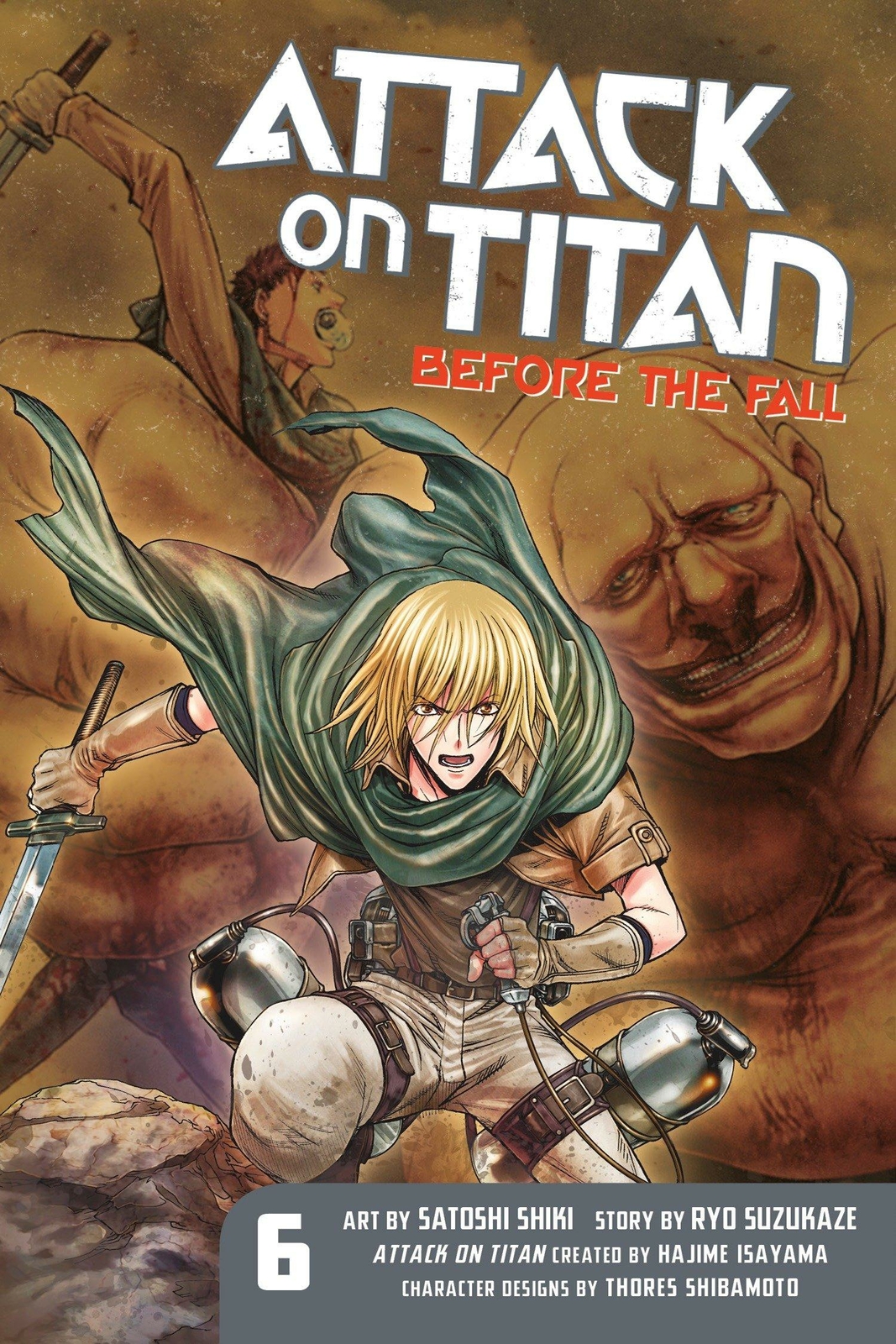 Thumbnail - Attack On Titan: Before The Fall 06 | Buch | 9781632362247