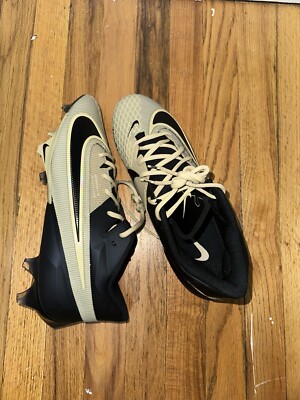 Nike Vapor Edge Elite 360 2 Football Cleats Mens Sz 12 Black  display picture 1