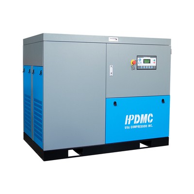 Variable frequency Drive 30 HP 460V Rotary Screw Air Compressor 125 CFM 3 Phase