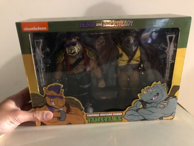 愛*ン様 NECA ビーバップ　ロックステディ　フィギュア　タートルズ　ニンジャ Teenage Mutant Ninja Turtles (Cartoon) - Vacation Bebop and