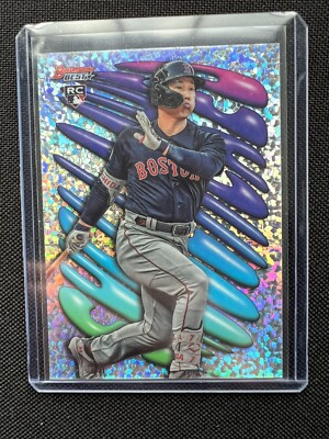MASATAKA YOSHIDA 2023 Bowman's Best MINI DIAMOND Rookie SHELLACKED Refractor