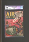 Air Fighters Comics v#2 #1 CGC 4.5 Restored Awesome War Cover 1943