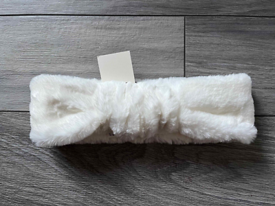 UGG WOMENS WHITE FAUX FUR HEADBAND, NWT, ONE SIZE | eBay display picture 1