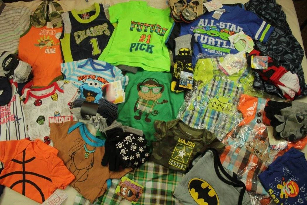 Wholesale 100 Piece Clothing Lot Baby Boy Girl Men Women Resale