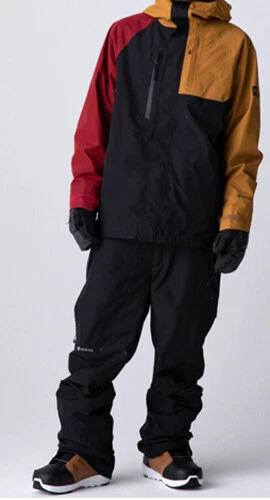 686 Glacier Gore Tex Core Snowboard Jacket (L) Golden Brown M0W105-GLDB