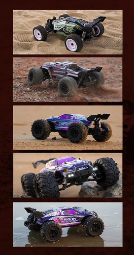 Rc Cars1/16 Off Road 4WD with Headlights,2.4G Waterproof Remote Control Truck - 第 10/26 張圖片
