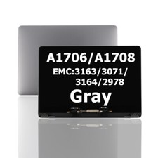 Space Gray LCD Screen Top Cover Assembly For Macbook Pro A1706 A1708 2016-2017