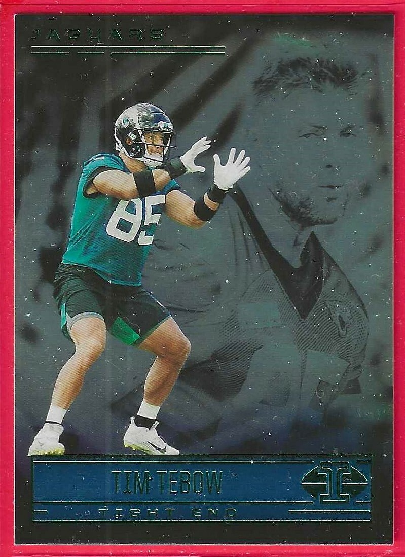 2021 Panini Illusions Tim Tebow Emerald Card #10 Jacksonville Jaguar | eBay