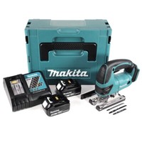 Makita Djv 180 Rmj 18 V Akku PendelhubstichsäGe Im Makpac + 2X 4 Ah Akku + Lader