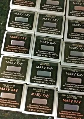 MARY KAY CHROMAFUSION EYE COLORS U SELECT: BUY 6 VARIETY,free gift