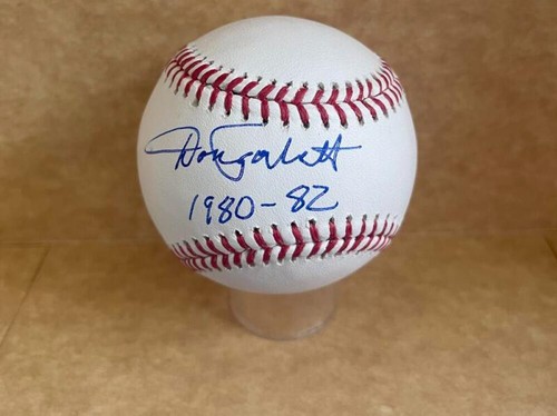 DOUG CORBETT 1980-82 SIGNED AUTO M.L.BASEBALL BECKETT AUTHENTICATED