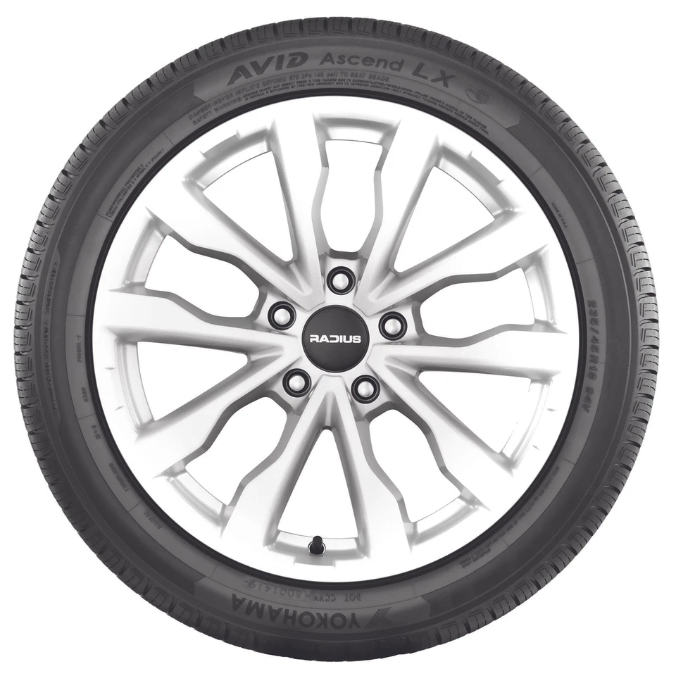 1 New Yokohama Avid Ascend Lx - 215/55r16 Tires 2155516 215 55 16 - Image 3 of 4