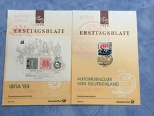 Ersttagsbl&auml;tter Deutsche Post 1999 - 2002 (167 St&uuml;ck)
