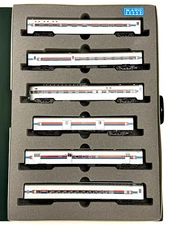 Kato 106-011, Amtrak Smooth Side Passenger Car, 6 Car Set - Railroad Models!