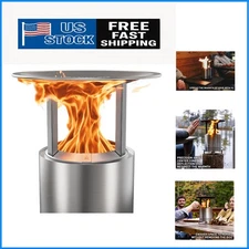 Stylish 304 Stainless Steel Heat Deflector for Mesa XL Fire Pit - Easy Install