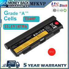 57 Battery For Lenovo ThinkPad T440P T540P W540 W541 L440 L540 Series 87Wh