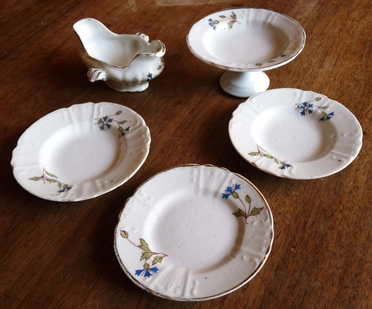 Dinette En Porcelaine Anglaise Corona Ware Art Déco - Service à Thé - Années 1930