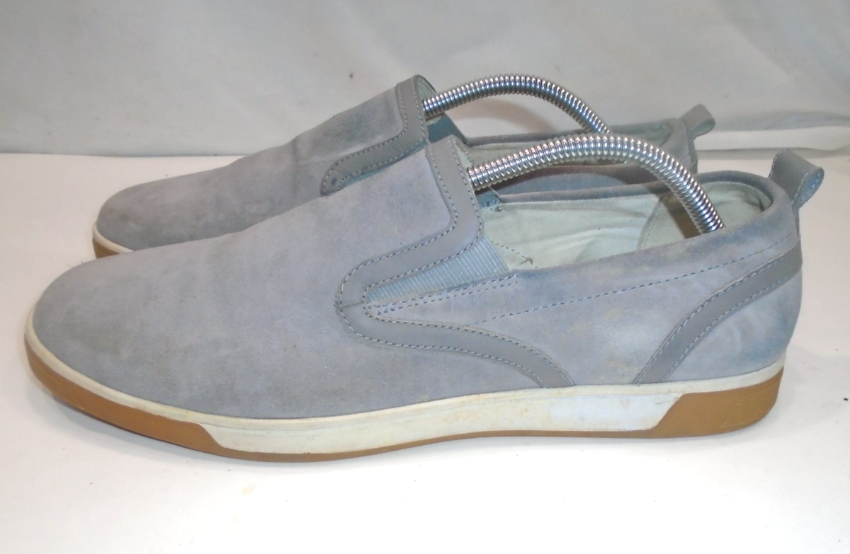 Cole Haan Mens Size 10.5 M Gray Suede Loafers C12264 | eBay display picture 2