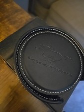 Ford Mustang Leather Coasters 4